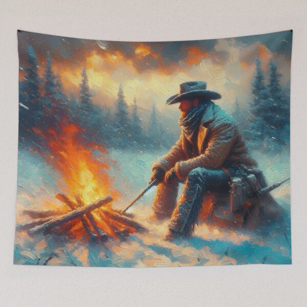 Item preview, Cowboy Campfire designed and sold by TinCatOutPost.