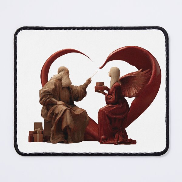 Item preview, Ethereal Valentine's Masterpiece: Angelic Encounter Fashion Statement designed and sold by PluffyPanda.