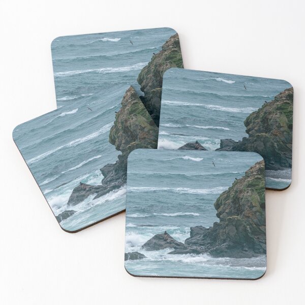 Item preview, Simpson Reef overlook with seals and sea lions designed and sold by lisavonbiela.