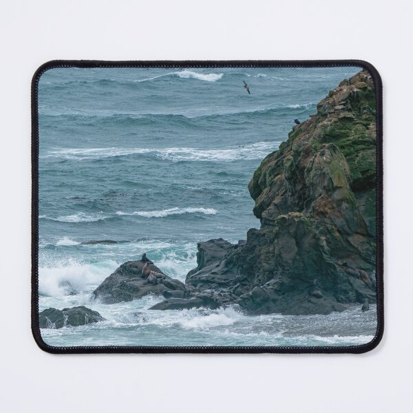 Item preview, Simpson Reef overlook with seals and sea lions designed and sold by lisavonbiela.