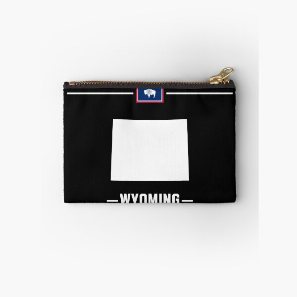 Item preview, Wyoming State Silhouette - Elegant Minimalist Flag Design designed and sold by mashmosh.