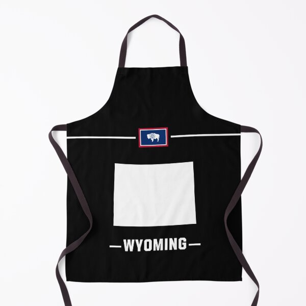 Item preview, Wyoming State Silhouette - Elegant Minimalist Flag Design designed and sold by mashmosh.