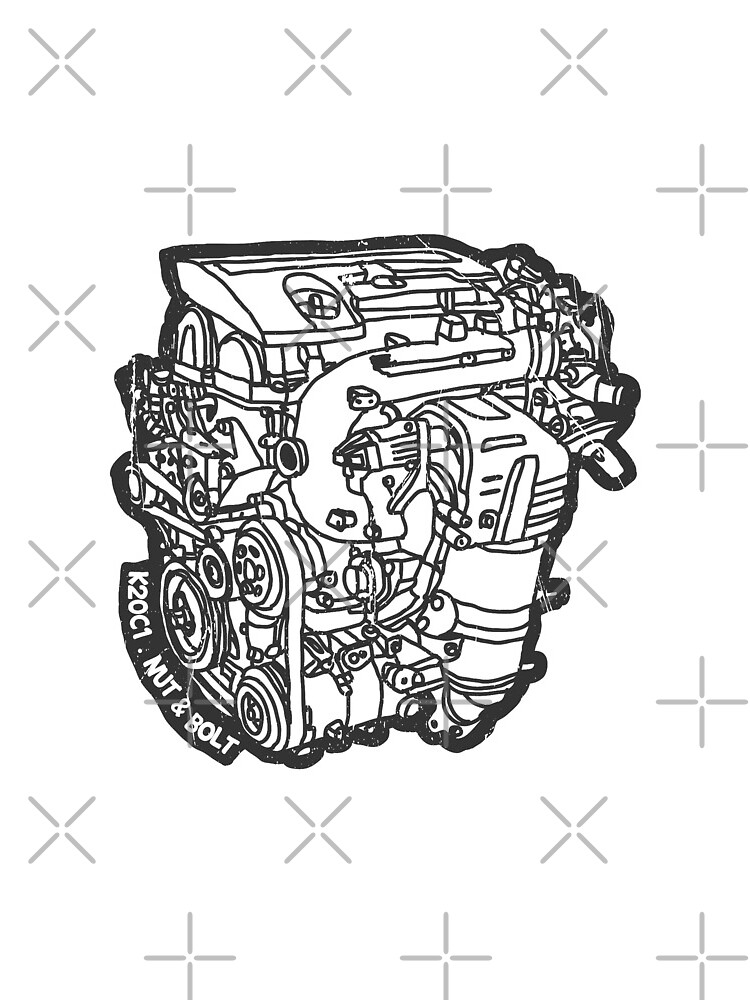 Honda Civic Type R FK2 K20C1 Engine by nutandbolt
