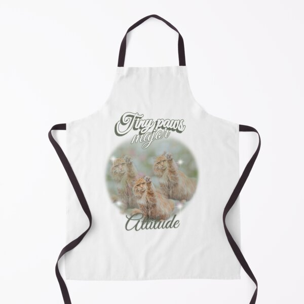 Item preview, Tiny paws, major attitude designed and sold by Biophilic-Wild.