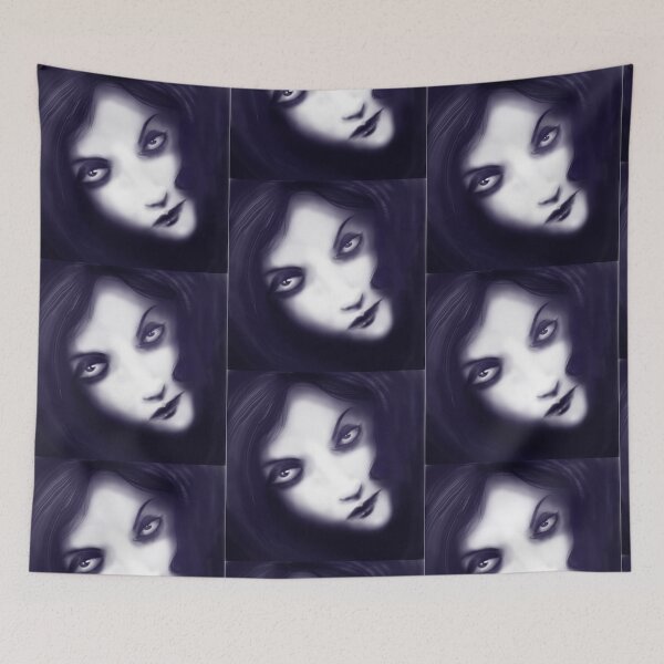 Item preview, Clara, the 1940's purple lady designed and sold by shamvandamn.