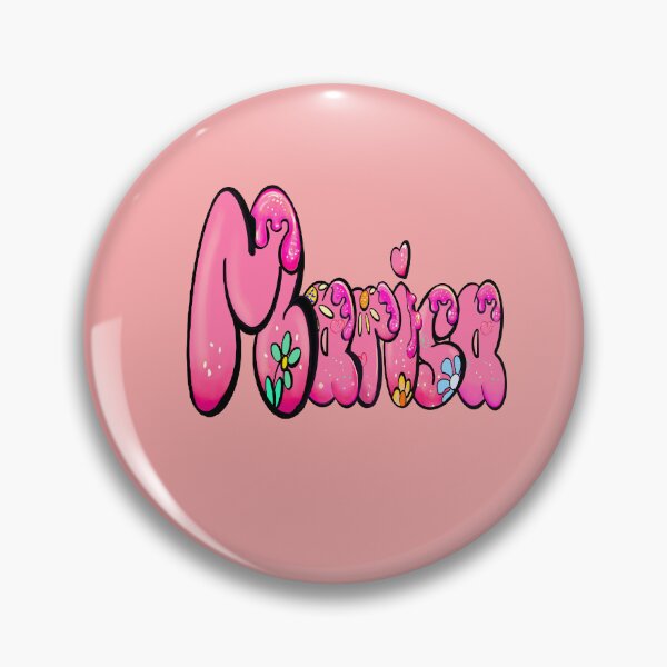Item preview, Marisa popular girls and women personalized custom name in light pink designed and sold by Artonmytee.