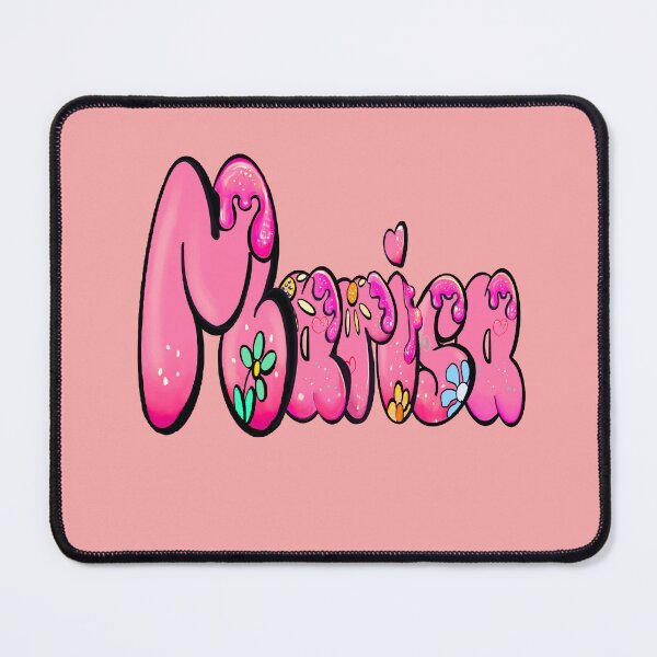 Item preview, Marisa popular girls and women personalized custom name in light pink designed and sold by Artonmytee.