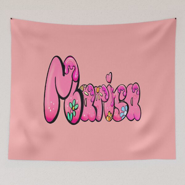 Item preview, Marisa popular girls and women personalized custom name in light pink designed and sold by Artonmytee.
