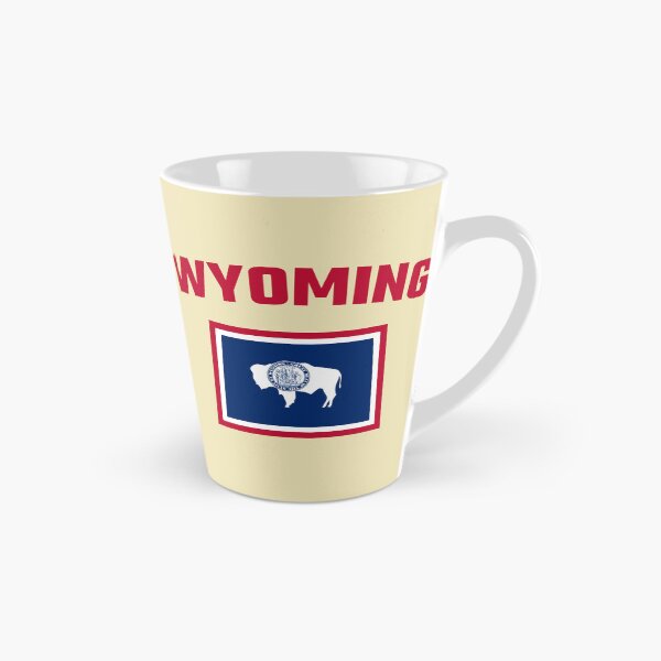 Item preview, Wyoming State Flag - Classic Western Bison Design designed and sold by mashmosh.