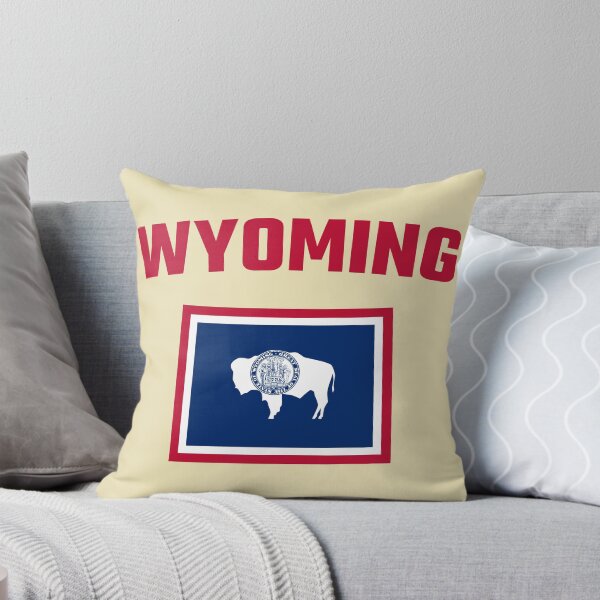 Item preview, Wyoming State Flag - Classic Western Bison Design designed and sold by mashmosh.