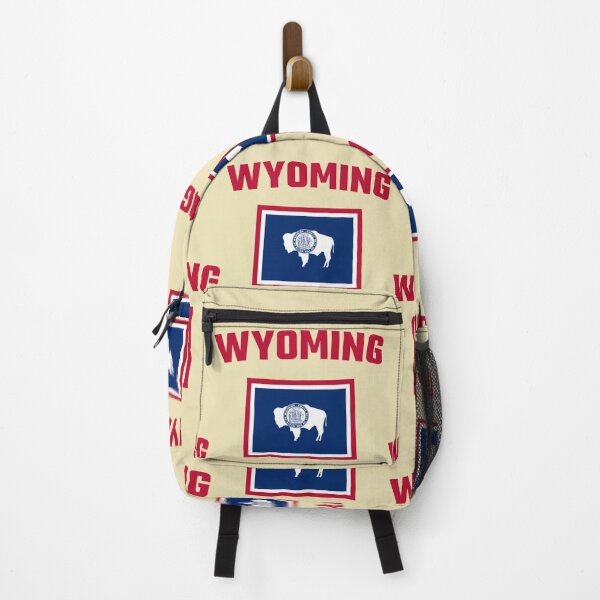 Item preview, Wyoming State Flag - Classic Western Bison Design designed and sold by mashmosh.