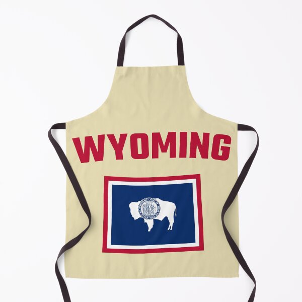 Item preview, Wyoming State Flag - Classic Western Bison Design designed and sold by mashmosh.