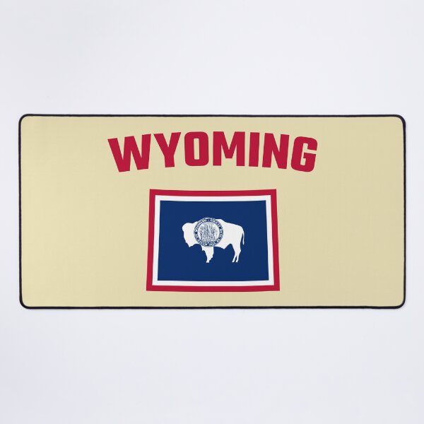 Item preview, Wyoming State Flag - Classic Western Bison Design designed and sold by mashmosh.