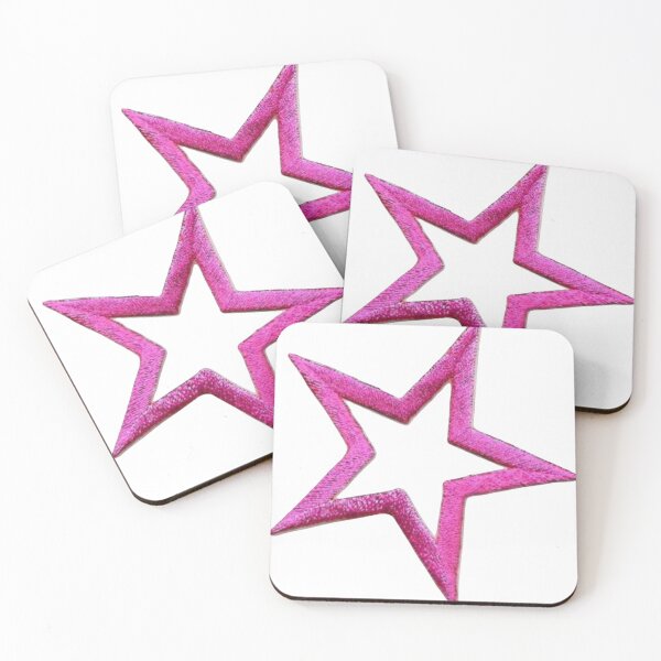 Item preview, Pink geometric star designed and sold by di-Vera-Rosati.
