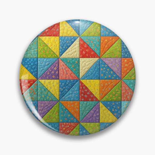 Item preview, Colorful Pinwheel Patchwork Quilt Background designed and sold by Maria Dryfhout.