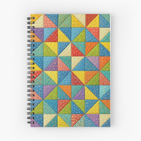 Item preview, Colorful Pinwheel Patchwork Quilt Background designed and sold by Maria Dryfhout.