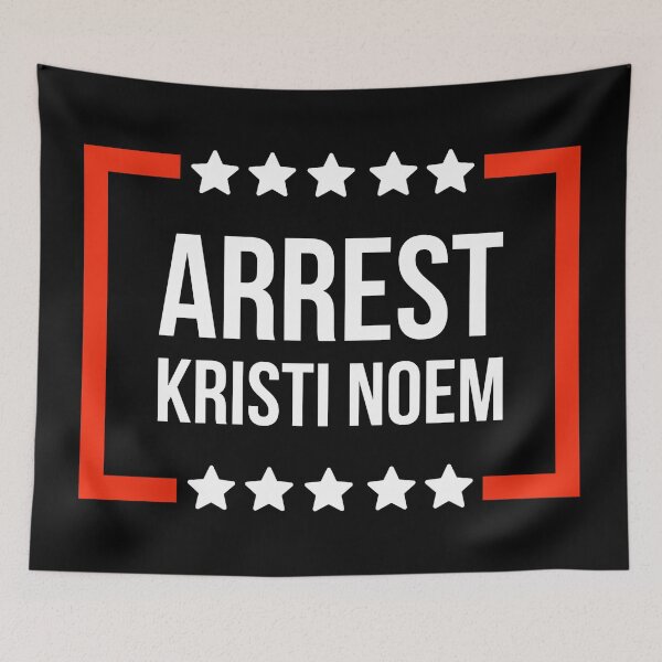 Item preview, Arrest Kristi Noem designed and sold by Rachel the Artist .