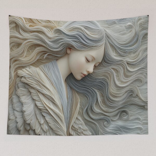 Item preview, Heaven’s Whisper in Blue designed and sold by Rocky Mountain Artistry.