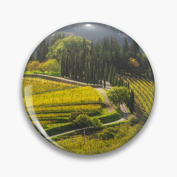 Item preview, Radda in Chianti landscape, vineyards in autumn. Tuscany, Italy designed and sold by Stefano Orazzini.