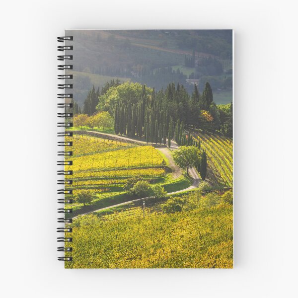 Item preview, Radda in Chianti landscape, vineyards in autumn. Tuscany, Italy designed and sold by Stefano Orazzini.