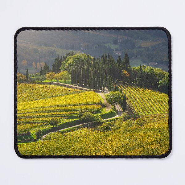 Item preview, Radda in Chianti landscape, vineyards in autumn. Tuscany, Italy designed and sold by Stefano Orazzini.