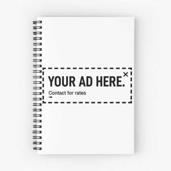 Item preview, Your Ad Here – Minimalist Pop Art Graphic Design designed and sold by Fuechse.