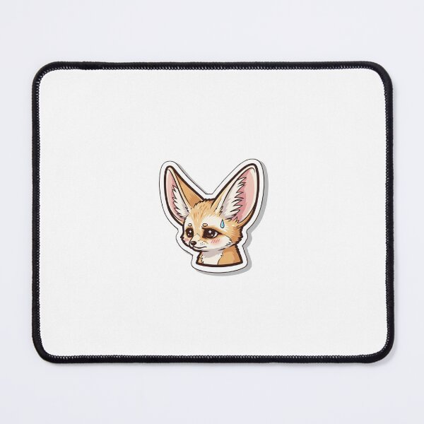 Item preview, Shy Fennec Fox Sticker  designed and sold by umtushop.