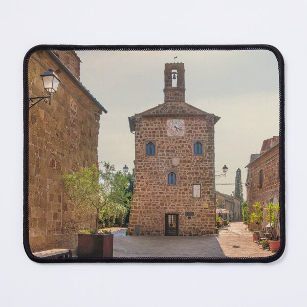 Item preview, Sovana main square and medieval Town Hall building. Tuscany, Italy designed and sold by Stefano Orazzini.
