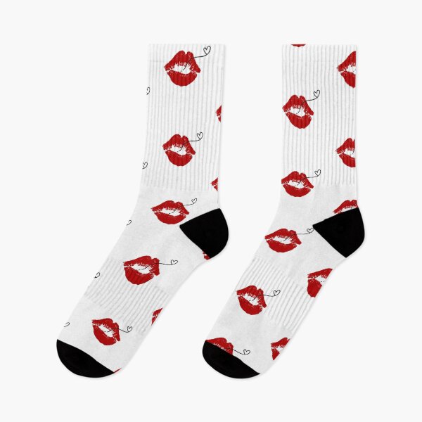 Item preview, Red Lips Love Shirt – Bold Romantic Kiss Valentine Design designed and sold by Artinkcreative.