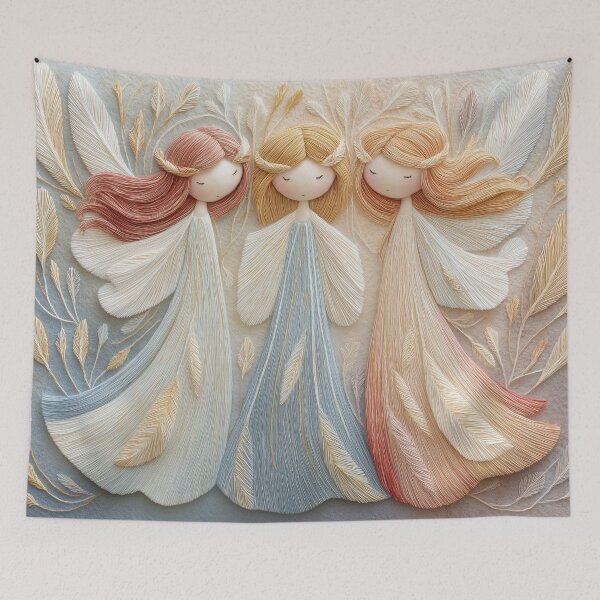 Item preview, Three Serene Angels designed and sold by Rocky Mountain Artistry.