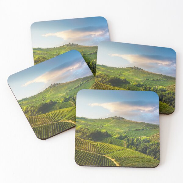Item preview, Vineyards on the Langhe hills in the morning, Piedmont, Italy designed and sold by Stefano Orazzini.