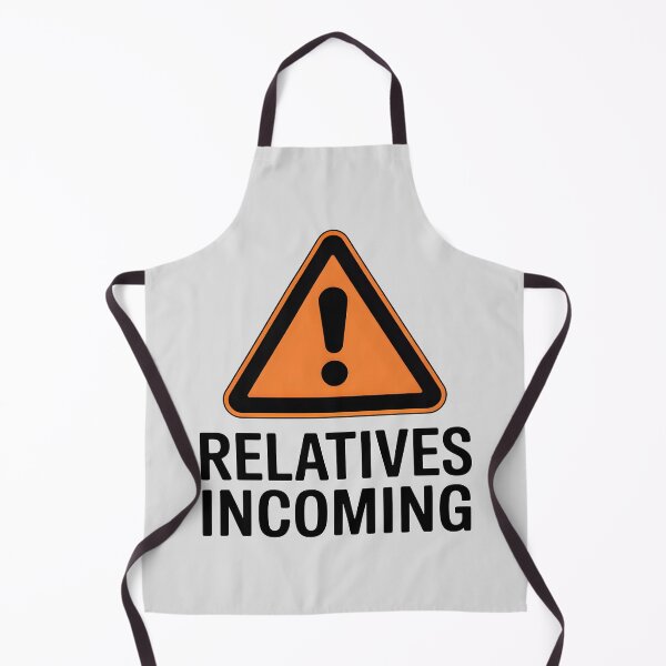 Item preview, Relatives Incoming – Funny Desi Family Warning Design designed and sold by Swati Art Shop.