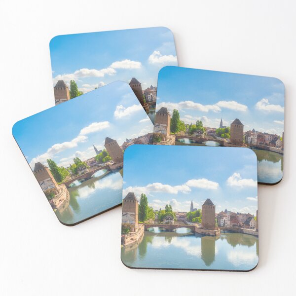 Item preview, Strasbourg, bridge Ponts Couverts and Cathedral. Alsace, France. designed and sold by Stefano Orazzini.