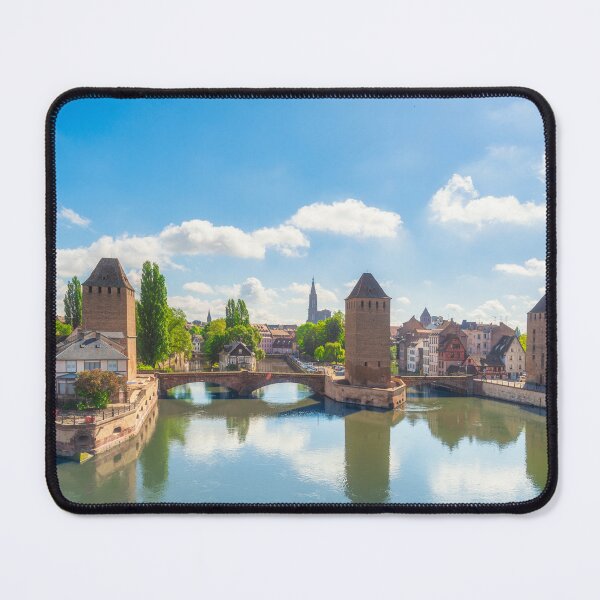 Item preview, Strasbourg, bridge Ponts Couverts and Cathedral. Alsace, France. designed and sold by Stefano Orazzini.
