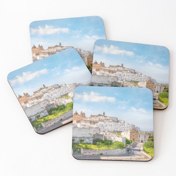 Item preview, Ostuni white town skyline, Apulia, Italy. designed and sold by Stefano Orazzini.