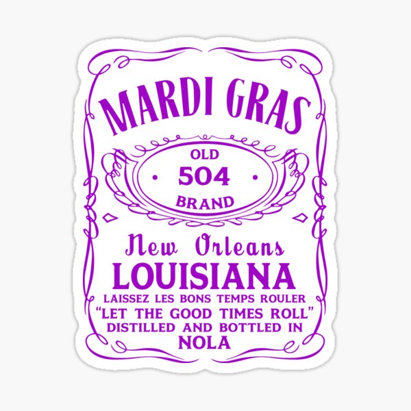 Mardi Gras 2019 Sticker