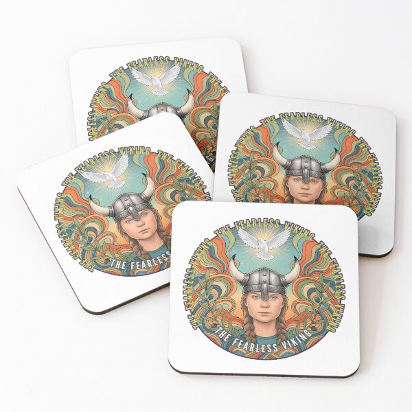 Item preview, THE FEARLESS VIKING,Greta Thunberg designed and sold by Lilja888.