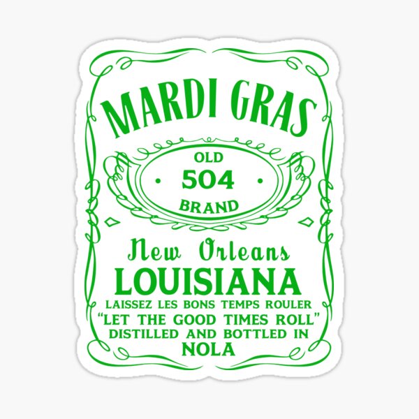 Mardi Gras 2019 Sticker
