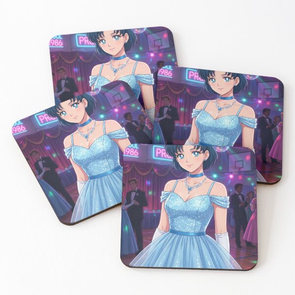 Item preview, Sailor Mercury 80s Prom designed and sold by Solace Sparkles.