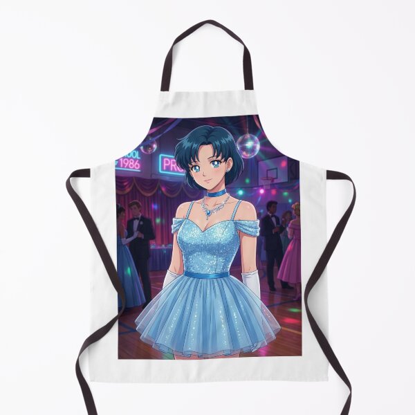 Item preview, Sailor Mercury 80s Prom designed and sold by Solace Sparkles.