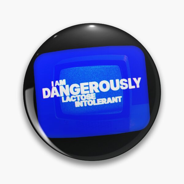 Item preview, I am DANGEROUSLY lactose intolerant designed and sold by uhhhhhhhDesigns.