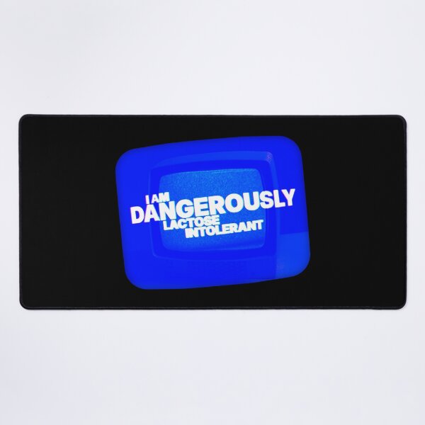 Item preview, I am DANGEROUSLY lactose intolerant designed and sold by uhhhhhhhDesigns.