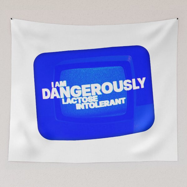 Item preview, I am DANGEROUSLY lactose intolerant designed and sold by uhhhhhhhDesigns.