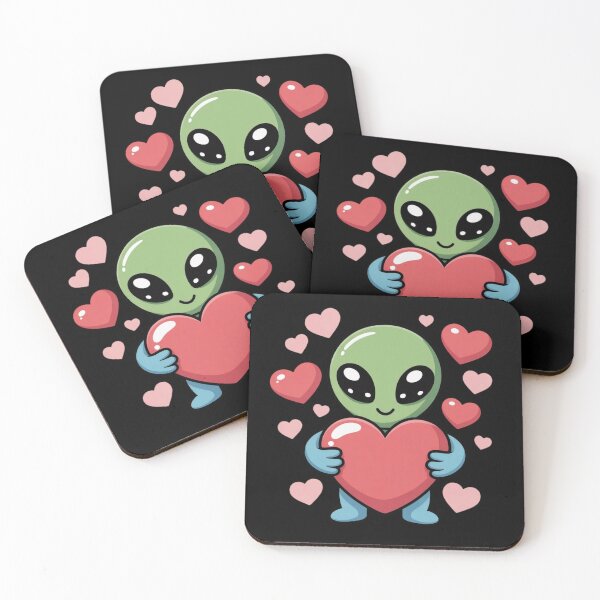 Item preview, Resident Alien Love – Funny Alien Valentine Sci-Fi Romance Design designed and sold by ALL ART .