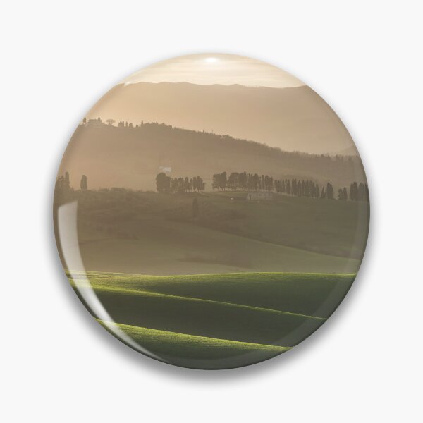Item preview, Cypress trees and rolling hills in the Lajatico countryside. Tuscany, Italy designed and sold by Stefano Orazzini.