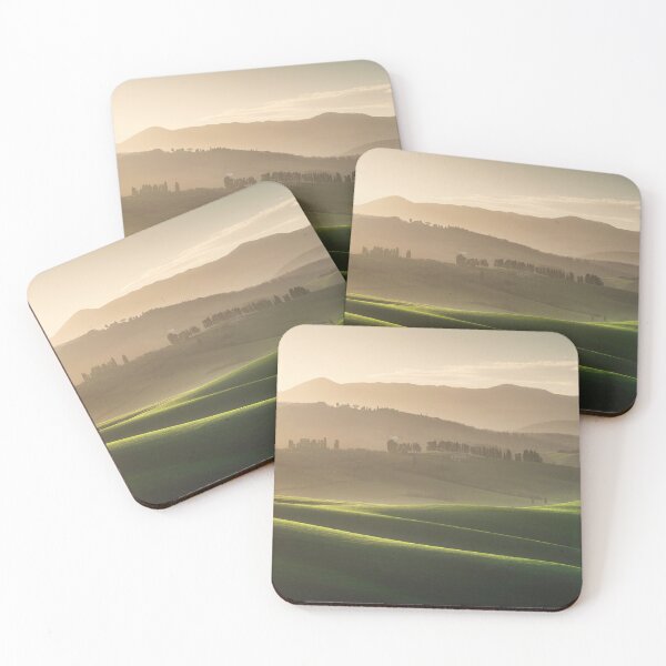 Item preview, Cypress trees and rolling hills in the Lajatico countryside. Tuscany, Italy designed and sold by Stefano Orazzini.