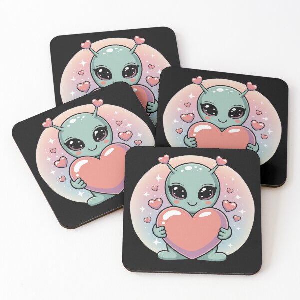 Item preview, Resident Alien Love – Funny Alien Valentine Sci-Fi Romance Design designed and sold by ALL ART .