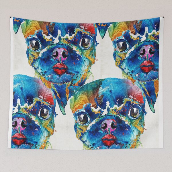 Item preview, Pugger Up Pug Dog Art designed and sold by Sharon Cummings Art.