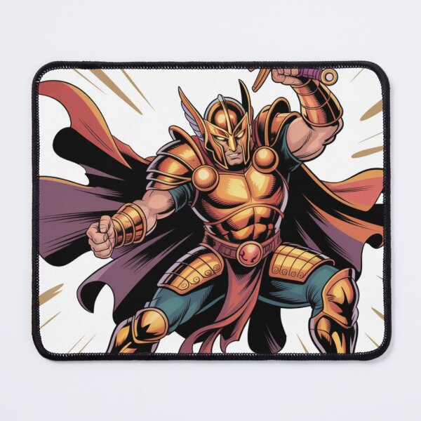Item preview, Mythic Warrior Comic Illustration designed and sold by Mystic Wild Studio.