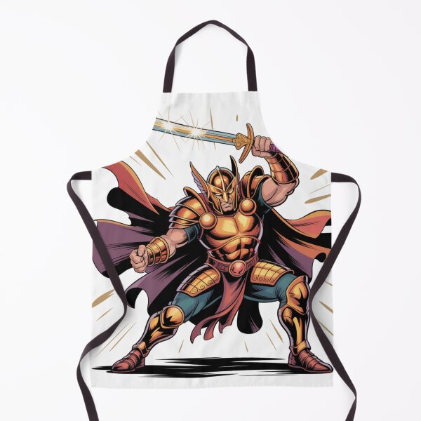 Item preview, Mythic Warrior Comic Illustration designed and sold by Mystic Wild Studio.